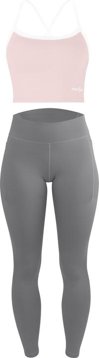 Produktbild Circle Five High Waist Sport Set (Leggings mit Taschen & Sporttop mit integriertem BH) (L, M, S, XL)