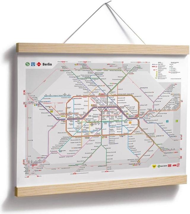 Produktbild BVG Berlin - Netzplan Berlin (50 x 40 cm)