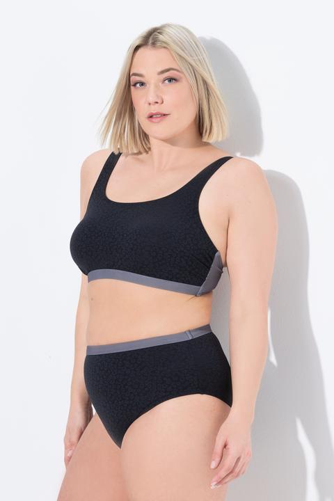 Produktbild Ulla Popken Bikini, Struktur, Softcups, Träger verstellbar (50, 52)