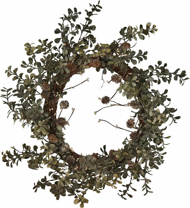 Loberon Kranz Veloume grün (10 cm, 50 cm)