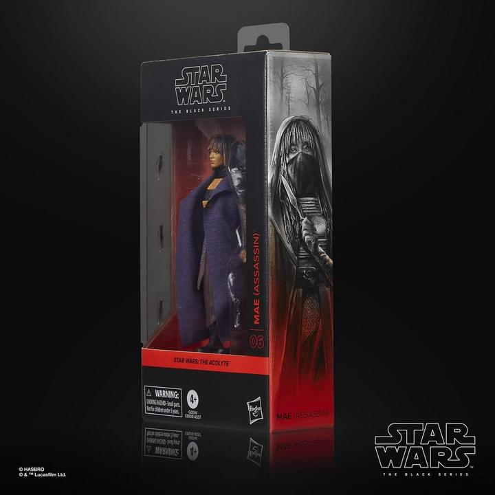 Productafbeelding Hasbro Star Wars: De Acolyte Black Series actiefiguur Mae (Assassin) 15 cm