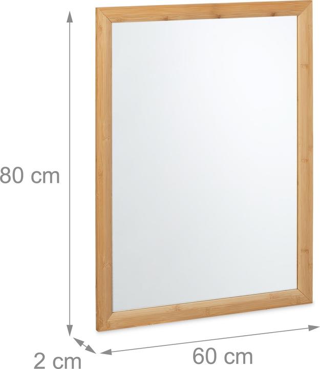 Productafbeelding Relaxdays Wandspiegel (60 x 2 x 80 cm)