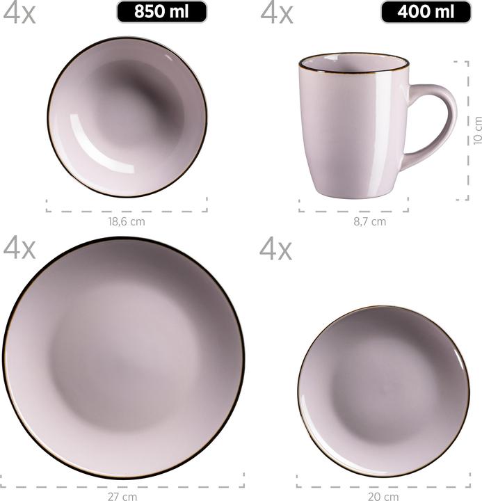 Produktbild Mäser Metallic Rim (16 Stück)