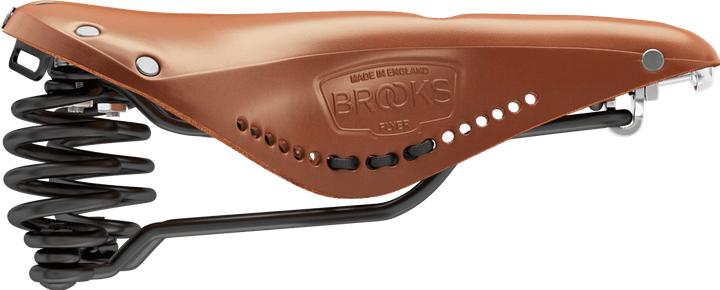 Actual product image Brooks Running BROOKS Bicycle Saddle Flyer Carved, Honey