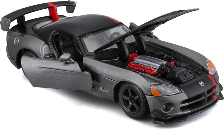 Image du produit Bburago 18/22114 Diecast 1:24 Official Dodge Viper SRT 10 ACR Gray with Red Details for 3+ Years (18