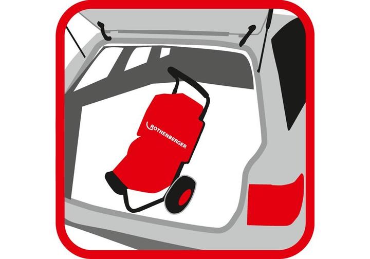 Immagine prodotto Rothenberger Compressore di lavaggio ROPULS 240 V (1000000145) (10 l, 8 bar)