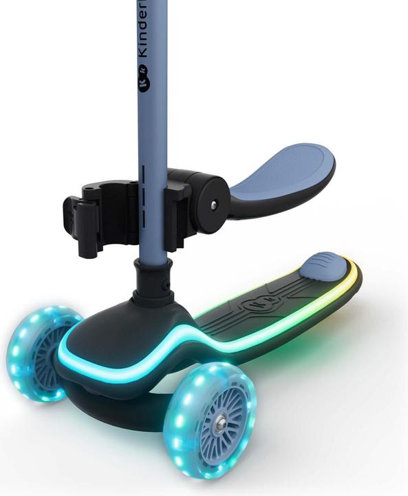 Produktbild KinderKraft Three-wheeled LED scooter blue