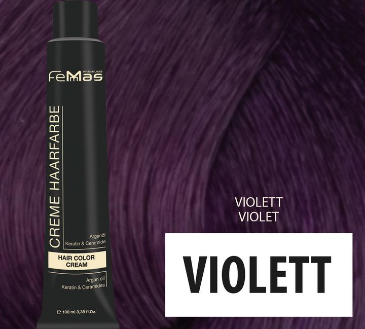 Image du produit FemMas Violet) Couleur des cheveux Pure & Mix 100ml (Violet)