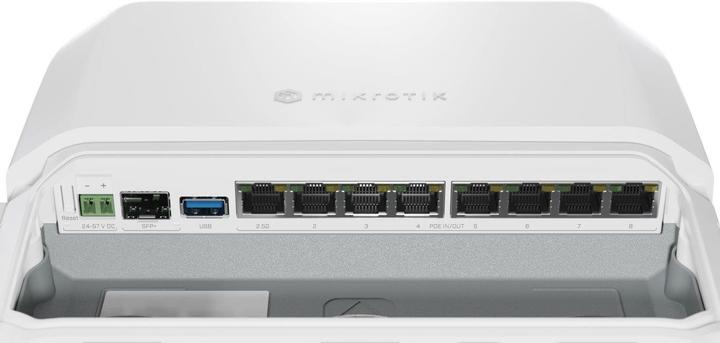 Produktbild MikroTik RB5009UPr+S+ mit Marvell Armada ARMv8 CPU (4 Kerne, 1.4GHz pro Kern)