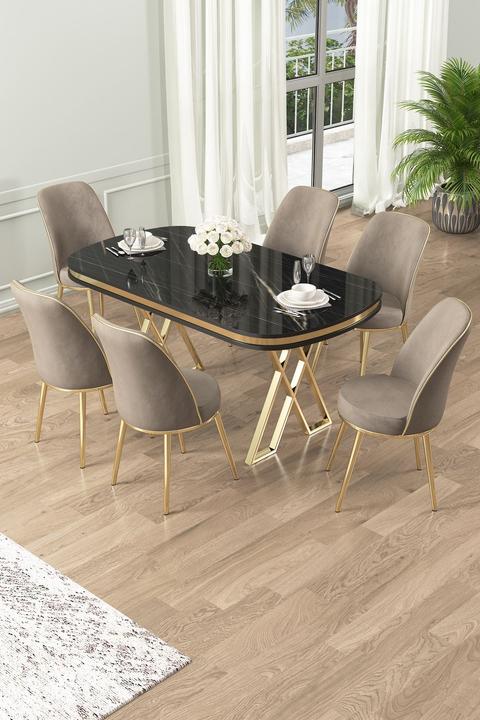 Actual product image Hanah Home Lai Dining TableChairs Set