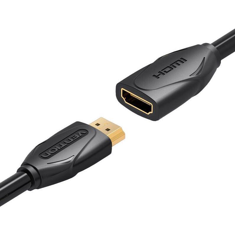 Thumbnail - Vention HDMI Extender 1m VAA-B06-B100 (Black) (1 m, HDMI), Video Kabel
