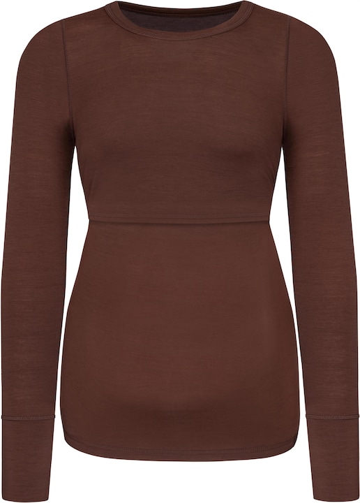 Actual product image Normani Merino Underwear Maternity Set- Long Sleeve Shirt and Underpants - 8795 (XL)
