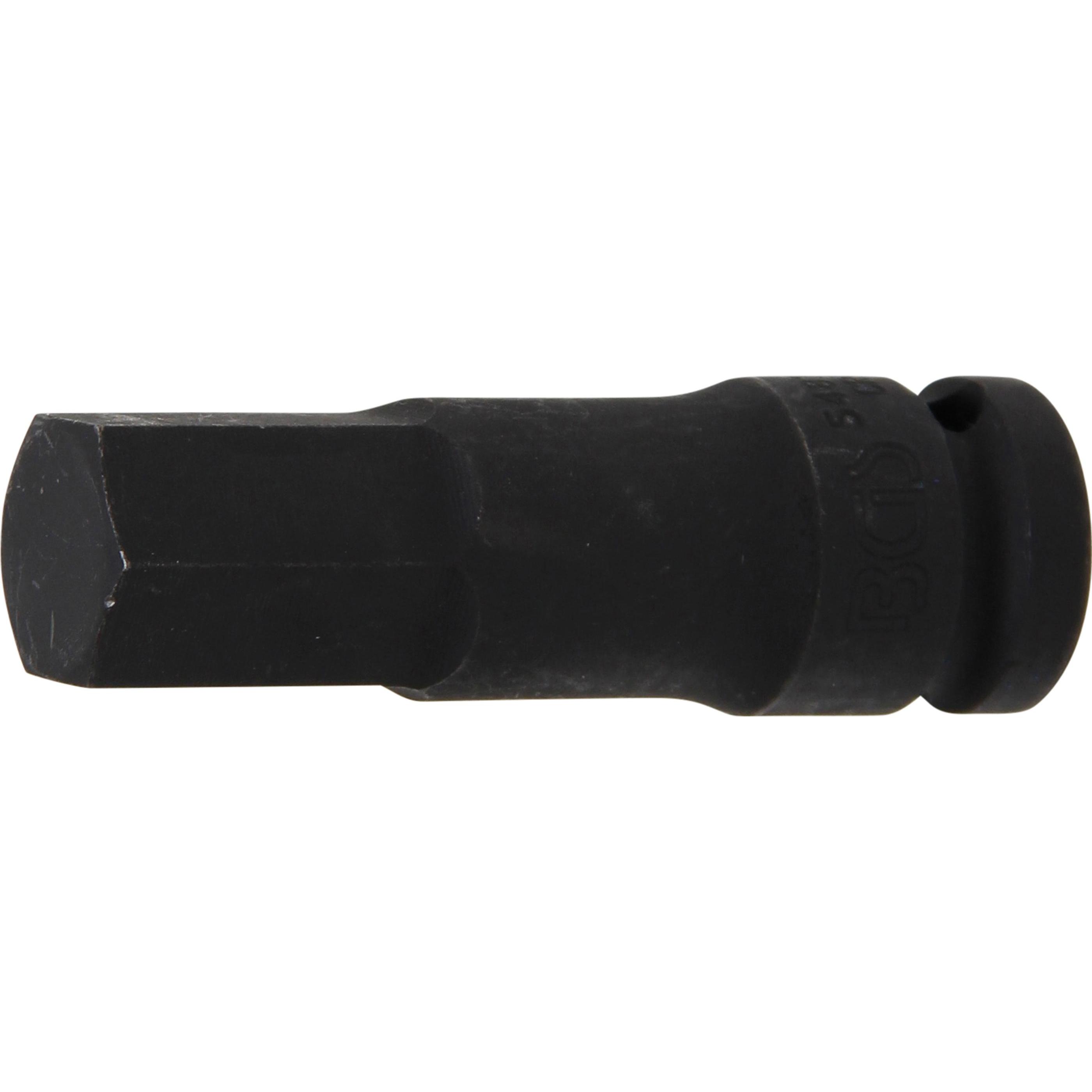 BGS, Bits, Kraft-Bit-Einsatz Länge 75 mm Antrieb Innenvierkant 12,5 mm (1/2") Innensechskant 19 mm (12,5 mm)