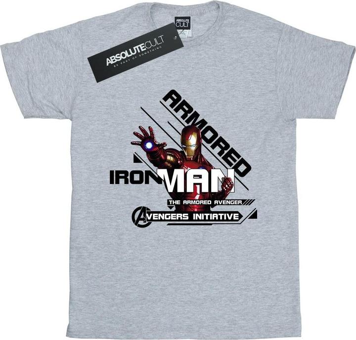 Produktbild Avengers Iron Man gepanzertes Avenger TShirt (M)