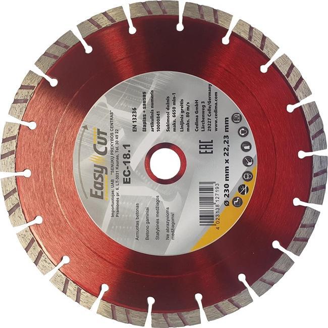Cedima DIAMOND SEGMENTAL CUTTING BLADE 350X3,2
