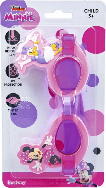 Actual product image Bestway Disney® swimming goggles Minnie Mouse & Daisy Duck from 3 years