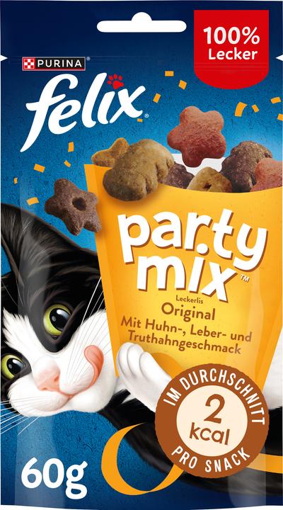 Produktbild Felix PARTY MIX Original Mix 8x60g (Adult, 8 Stk., 480 g)
