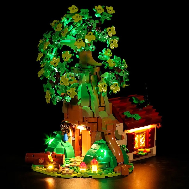 Image du produit BrickBling Set de lumière LED pour LEGO - Winnie l'Ourson (21326)