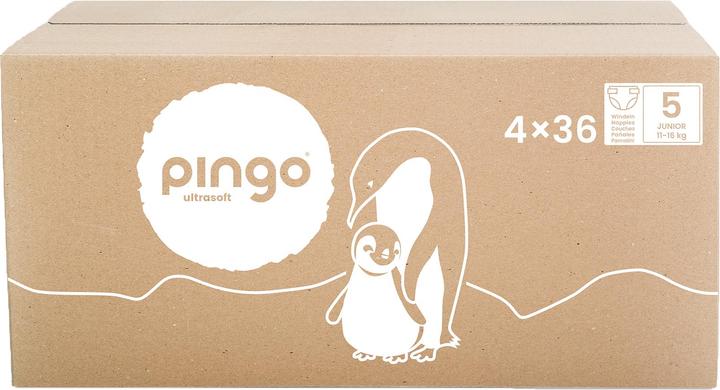 Immagine prodotto Pingo Ökowindeln (Dimensione 5, Box mezzo mese, 144 pz.)