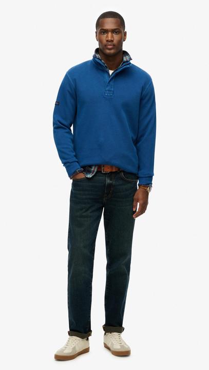 Image du produit Superdry Sweatshirt Demi-Zip Piqué Classique en Coton (L)
