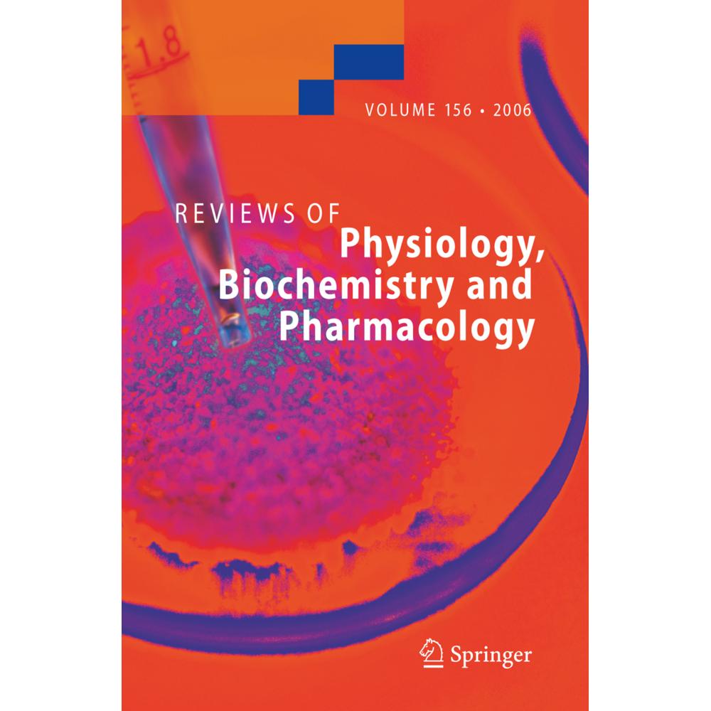 Reviews of Physiology, Biochemistry and Pharmacology 156, Fachbücher von Stefan Offermanns, Roland Lill, Reinhard Jahn, ...
