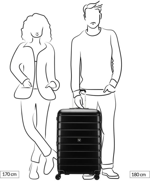 Produktbild Roncato Relife 4 Rollen Trolley 73 cm mit Dehnfalte (85 l)