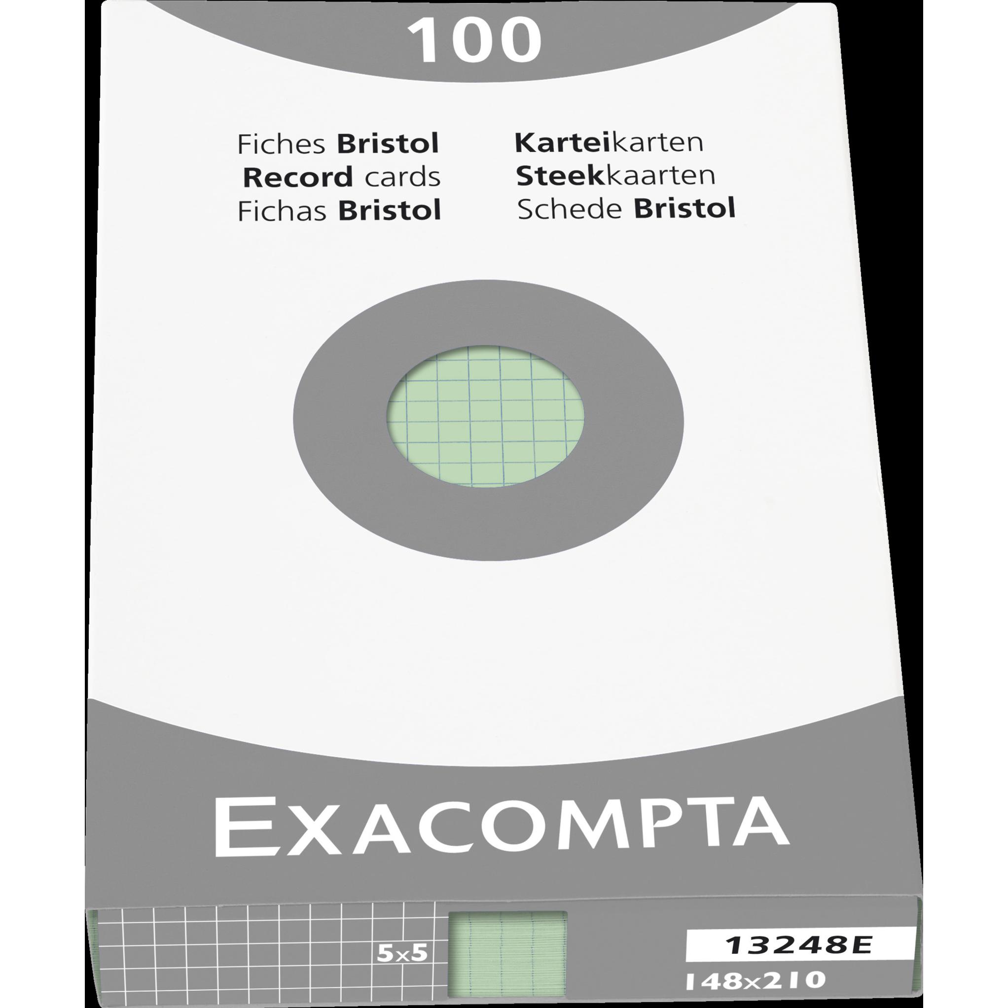 Exacompta, Karteikarten, Karteikarten (A4, 205 g/m², 100 x)