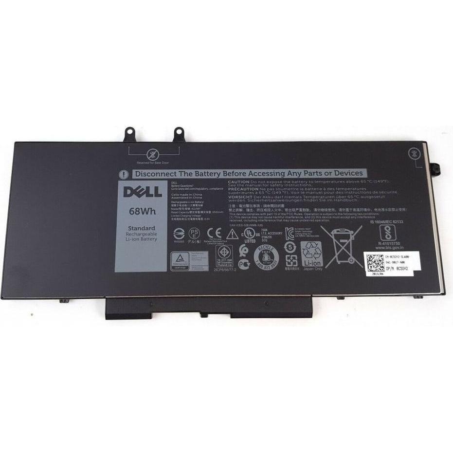 Dell BTRY,PRI,68WHR,4C,LITH,SMP (4 Zellen, 4250 mAh), Notebook Akku