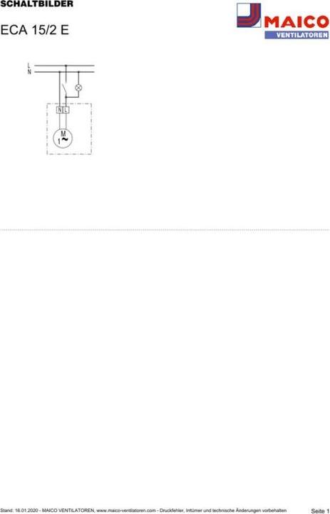 Actual product image Maico Pipe insertion fan