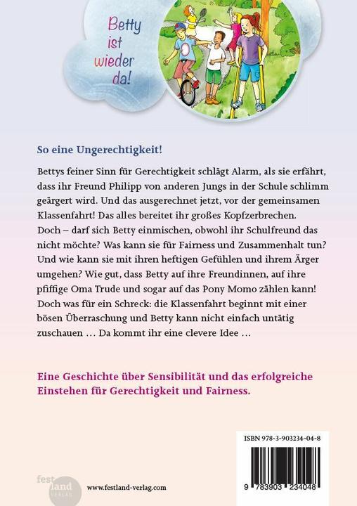 Produktbild Wie Betty für Gerechtigkeit sorgt (Deutsch, Stefanie Kirschbaum, 2018)