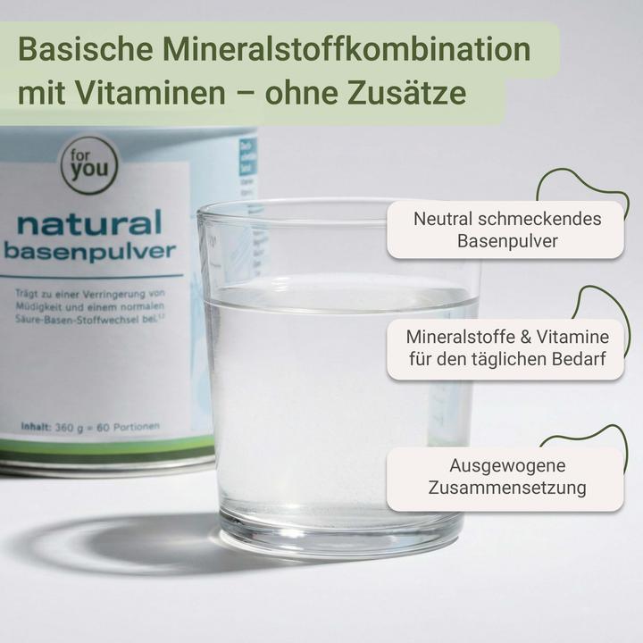 Actual product image For You natural base powder (1 pcs., 360 g)