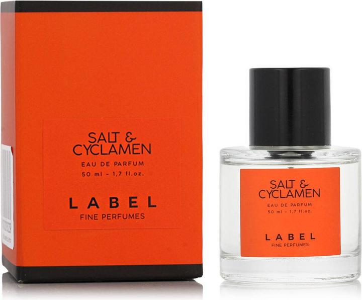 Actual product image Label Salt & Cyclamen EdP Eau de Parfum 50ml (Eau de parfum, 50 ml)