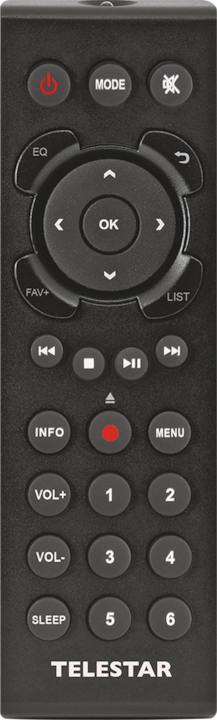 Produktbild Telestar TOP 200 DAB+ Internetradio schwarz (Internetradio, DAB+, UKW, WLAN, Bluetooth)
