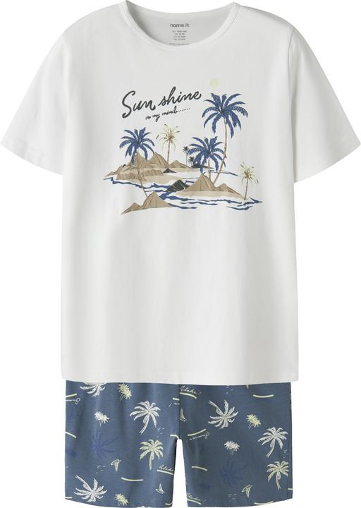 Produktbild Name it Nkmnightset Ss Bluefin Palm Noos (86, 92)