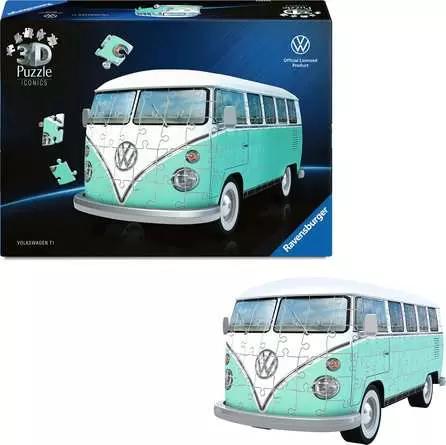 Produktbild Ravensburger 3D Puzzle 162 Teile - Iconics: Volkswagen T1 (162 Teile)