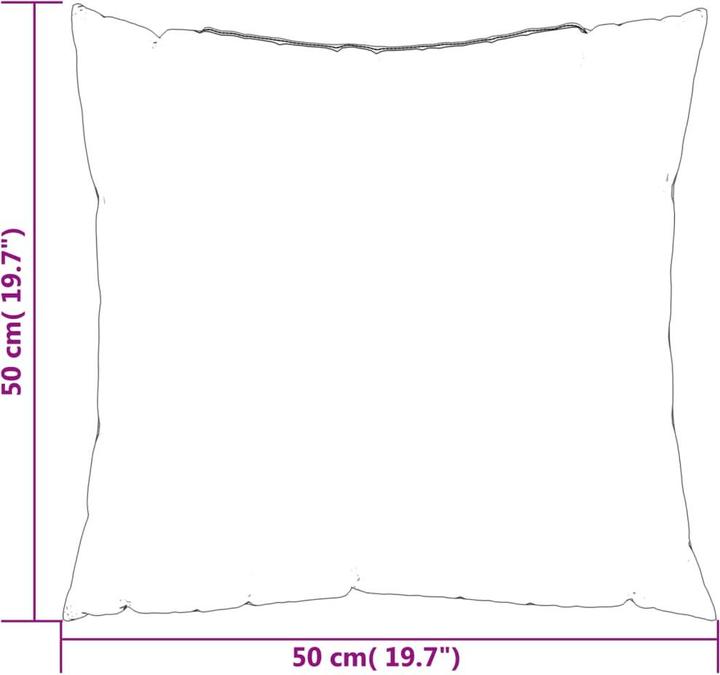 Image du produit vidaXL Sofakissen (50 x 50 cm)