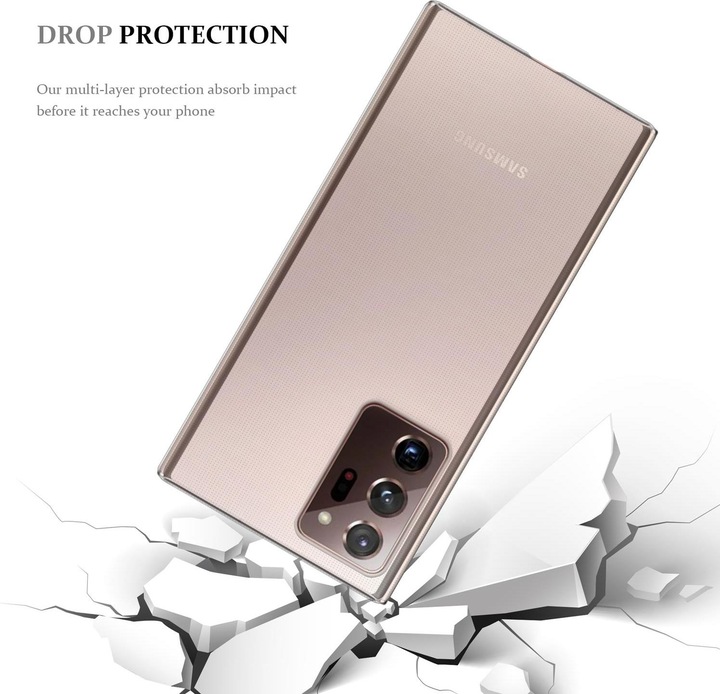 Actual product image Cadorabo TPU Ultra Slim AIR Cover (Samsung Galaxy Note 20 Ultra)