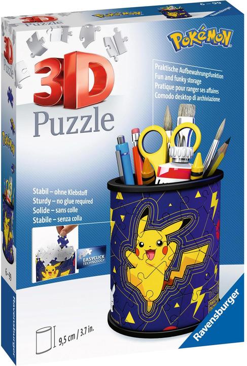 Actual product image Ravensburger 3D - Federmäppchen Pokemon (54 pieces)