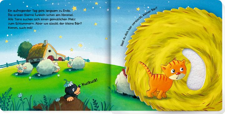 Immagine prodotto Mein erstes Guckloch-Fühlbuch: Kleiner Bär, wo bist du? (Tedesco, 2022)