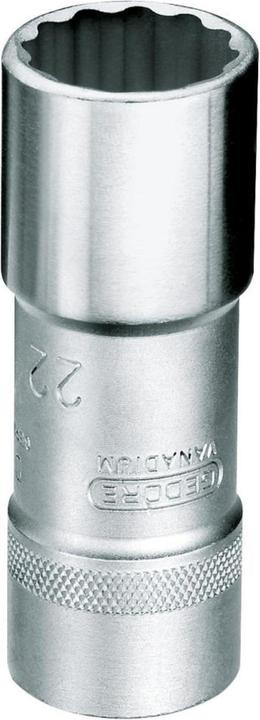 Produktbild Gedore D 19 L 27 Steckschlüsseleinsatz 1/2", lang UD-Profil 27 mm (27 mm)