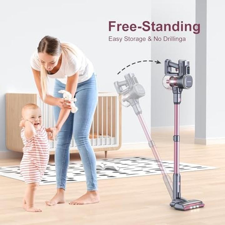 Actual product image Lubluelu Cordless Vacuum Cleaner