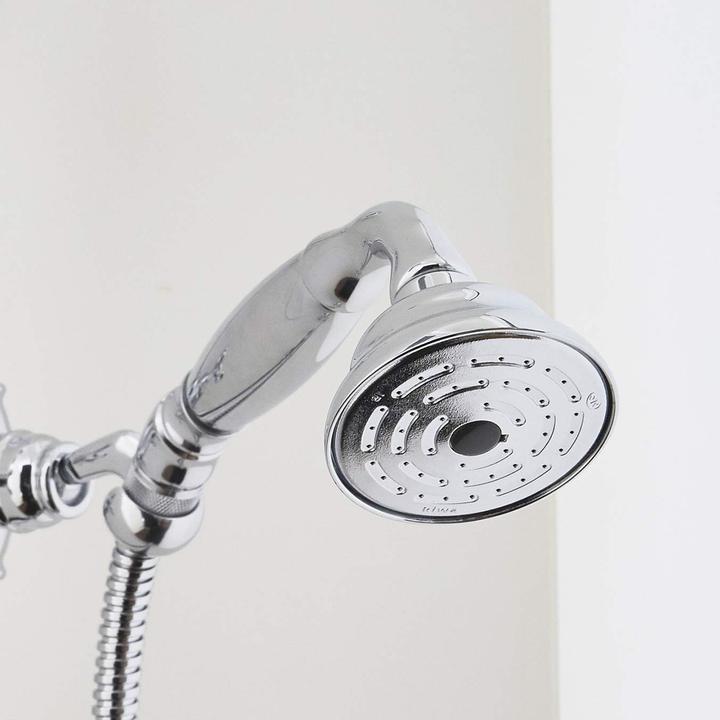 Produktbild Jacob Delafon Retro-Duschstangenset mit Handbrause und Schlauch