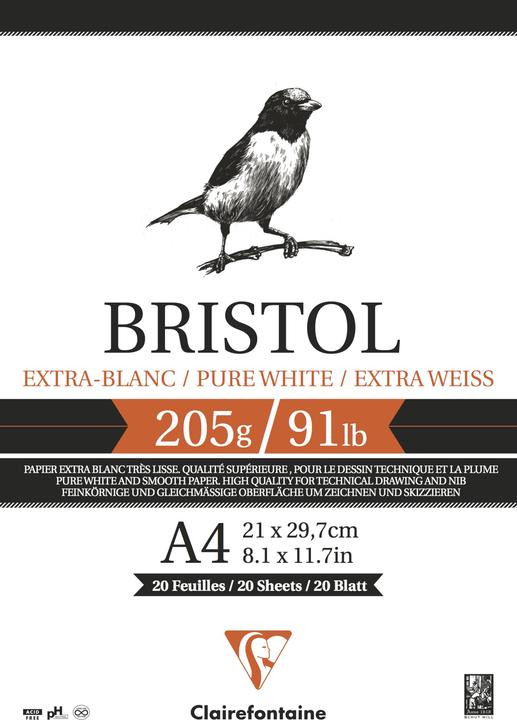 Produktbild Clairefontaine Multi-Technik (205 g/m², 10x)