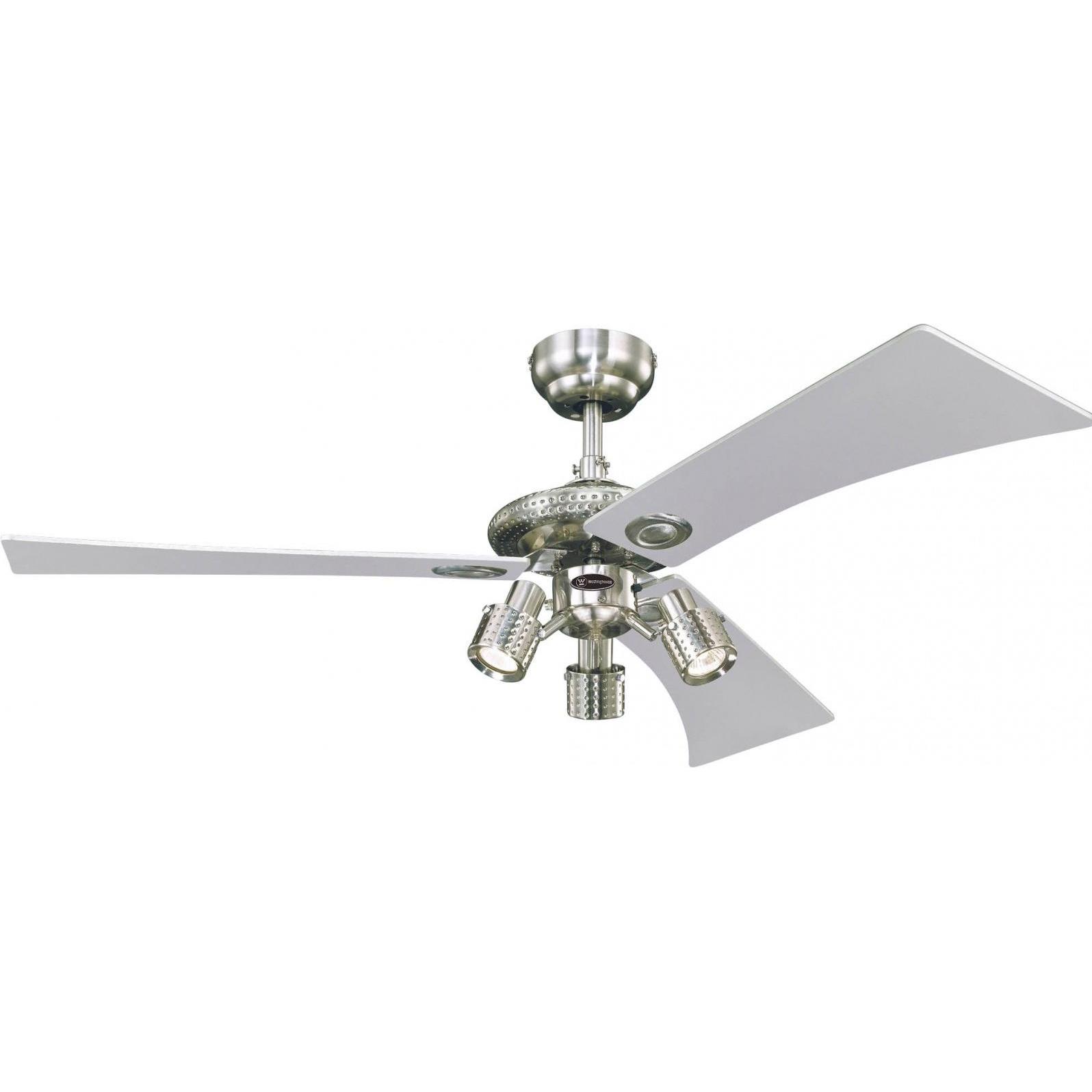 Thumbnail - Westinghouse Deckenventilator Audubon 122cm, Ventilator, Silber, Weiss, Braun
