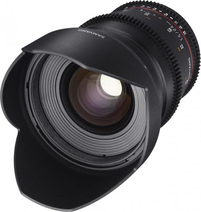 Produktbild Samyang MF 24mm T1,5 VDSLR MK2 Canon RF (Canon RF, Vollformat, APS-C / DX, Micro Four Thirds)