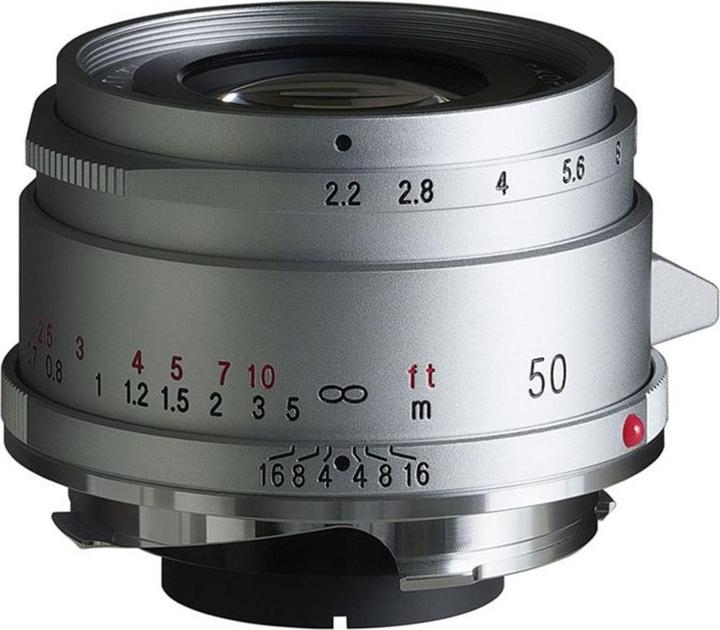 Produktbild Voigtländer Color-Skopar 50mm / 2.2 VM silber (Leica M, Vollformat)
