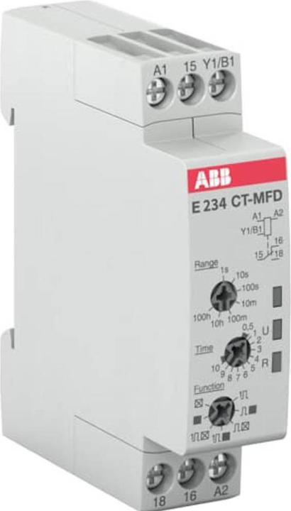 ABB Multifunktion Zeitrelais E234CT-MFD 24-240VAC, 24-48VDC CT-MFD.12