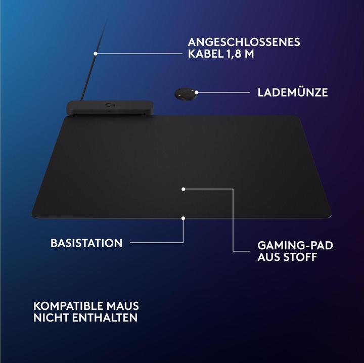 Actual product image Logitech G Powerplay 2 Charging System (M)