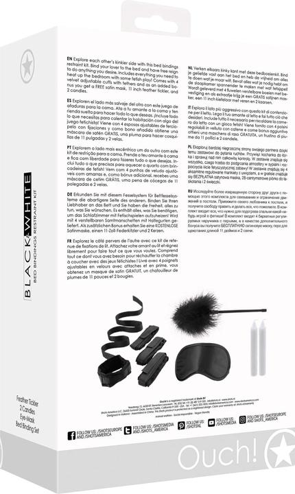 Actual product image Ouch! Bed Bindings Restraint Kit