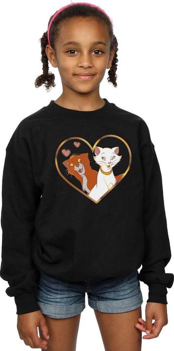 Immagine prodotto Disney The Aristocats Heart Felpa Ragazze (128)